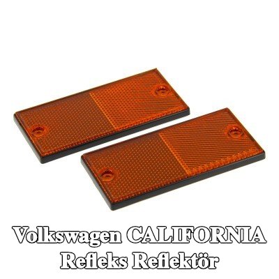 XL Yapışkan filmli refleks reflektör, sabitleme malzemesi içermez — 2016 Volkswagen California