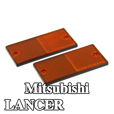 XL عاكس ريفلكس مع فيلم لاصق, بدون مواد التثبيت — Mitsubishi Lancer
