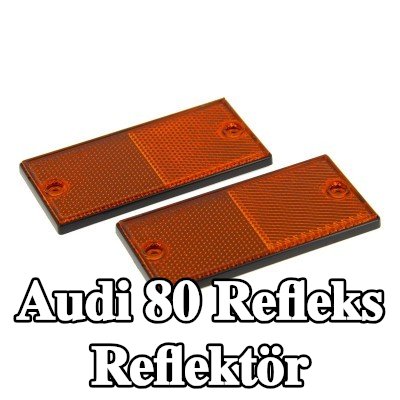 XL Yapışkan filmli refleks reflektör, sabitleme malzemesi içermez — 1992 Audi 80