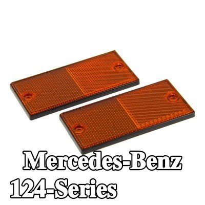 XL عاكس ريفلكس مع فيلم لاصق, بدون مواد التثبيت — Mercedes-Benz 124-Series