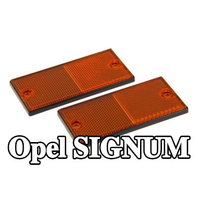 XL عاكس ريفلكس مع فيلم لاصق, بدون مواد التثبيت — Opel Signum