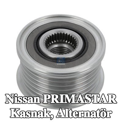 DT Spare Parts Kasnak, alternatör — Nissan Primastar