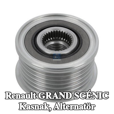 DT Spare Parts Kasnak, alternatör — 2012 Renault Grand Scénic