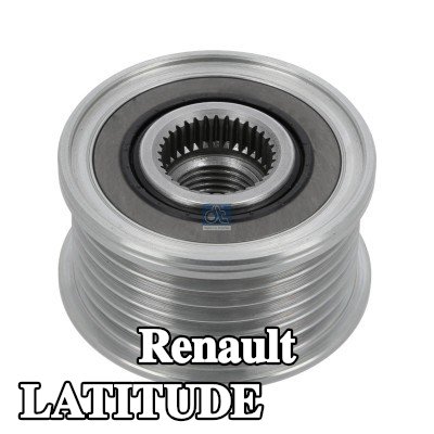 DT Spare Parts بكرة، المولد — Renault Latitude