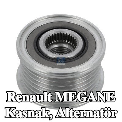 DT Spare Parts Kasnak, alternatör — 2012 Renault Megane