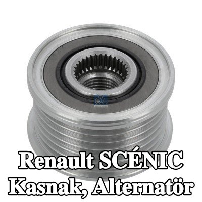 DT Spare Parts Kasnak, alternatör — 2011 Renault Scénic