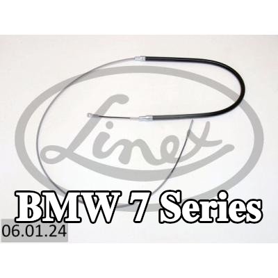 LINEX كابل، فرامل الخدمة — 1990 BMW 7 Series