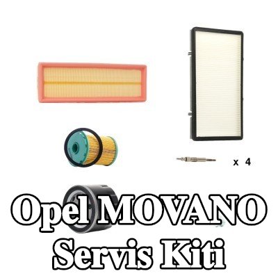 RIDEX Servis kiti — Opel Movano