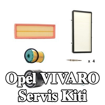 RIDEX Servis kiti — Opel Vivaro