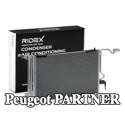 RIDEX مكثف تكييف الهواء بدون مجفف — 1997 Peugeot Partner