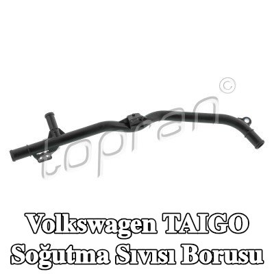 TOPRAN Soğutma suyu borusu - Tutuculu — Volkswagen Taigo