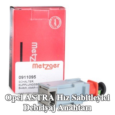 METZGER Hız sabitleyici debriyaj anahtarı — 1997 Opel Astra