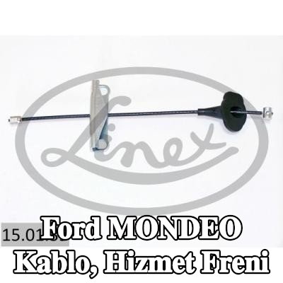 LINEX Kablo, hizmet freni — 2000 Ford Mondeo