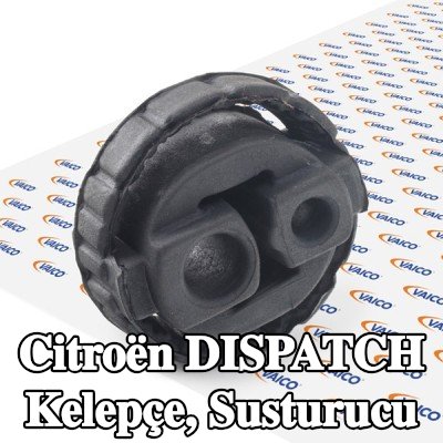 VAICO Kelepçe, susturucu Orijinal VAICO Kalitesi — 2002 Citroën Dispatch