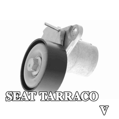 VAICO ذراع الموتر, حزام مضلع على شكل V بجودة VAICO الأصلية — SEAT Tarraco