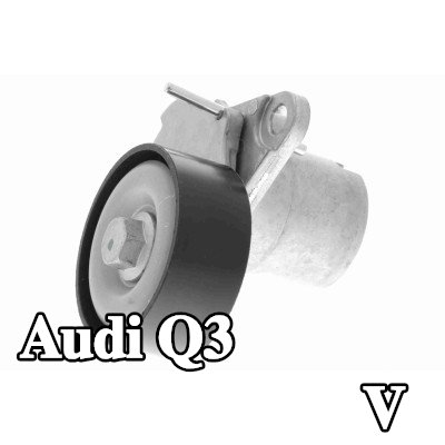 VAICO ذراع الموتر, حزام مضلع على شكل V بجودة VAICO الأصلية — Audi Q3