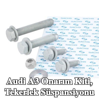 SACHS Onarım kiti, tekerlek süspansiyonu Arka Aks, her iki taraf — 2012 Audi A3