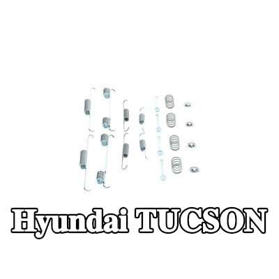 BOSCH مجموعة تركيب حذاء الفرامل مع نوابض — 2012 Hyundai Tucson