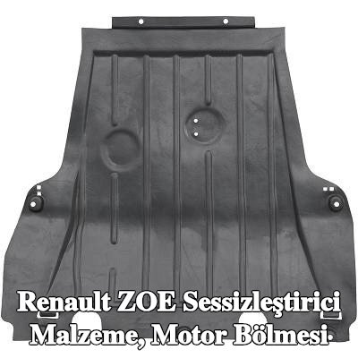 DIEDERICHS Sessizleştirici Malzeme, motor bölmesi Alt — Renault Zoe