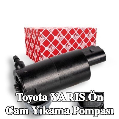 FEBI BILSTEIN Ön cam yıkama pompası 12V, conta halkası ile — 2012 Toyota Yaris