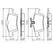 BOSCH Fren balatası seti 16mm, gıcırtı önleyici plaka ile, montaj kılavuzu ile — Ford C-max (10)