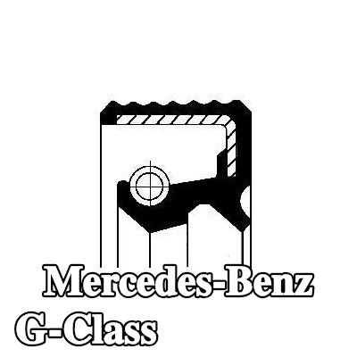 CORTECO حشية عمود الكامات الجانب الأمامي — Mercedes-Benz G-Class