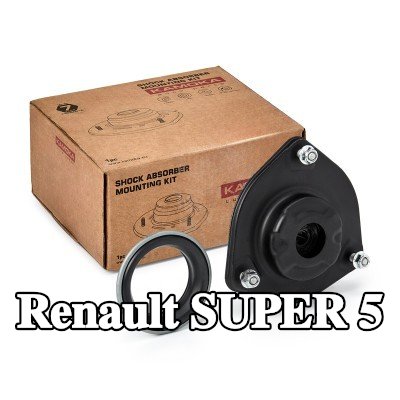 KAMOKA طقم إصلاح, دعامة التعليق للمحور الأمامي الأيسر — Renault Super 5