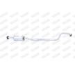 WALKER Orta susturucu 1820mm, montaj parçaları olmadan — Nissan Almera (1)