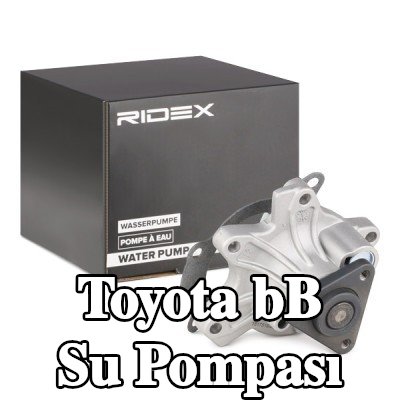 RIDEX Flanşlı su pompası, contalı/sızdırmaz — 2000 Toyota bB