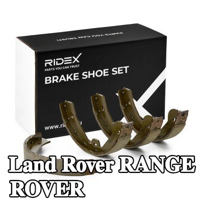RIDEX مجموعة أحذية الفرامل للمحور الخلفي, 208mm, بدون ذراع — 2003 Land Rover Range Rover