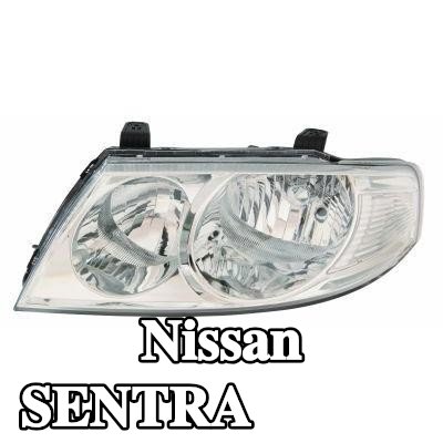 ABAKUS المصباح الأمامي الأيسر, H4, بدون لمبة, بدون حامل لمبة — Nissan Sentra
