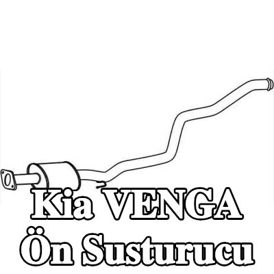 VEGAZ Ön Susturucu — Kia Venga
