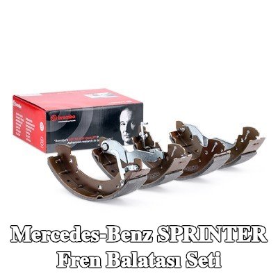 BREMBO El freni kolu ile fren pabucu seti — 2012 Mercedes-Benz Sprinter