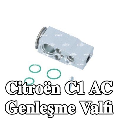 NRF Conta/sızdırmazlık elemanlı AC genleşme valfi — 2012 Citroën C1