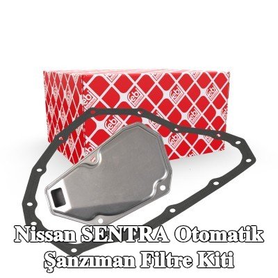 FEBI BILSTEIN Yağ karteri contalı otomatik şanzıman filtre kiti — Nissan Sentra