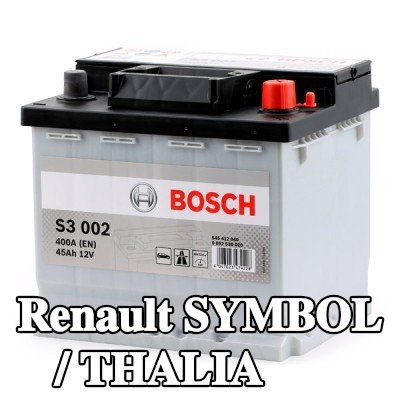 BOSCH بطارية S3, 002 — 2012 Renault Symbol / Thalia