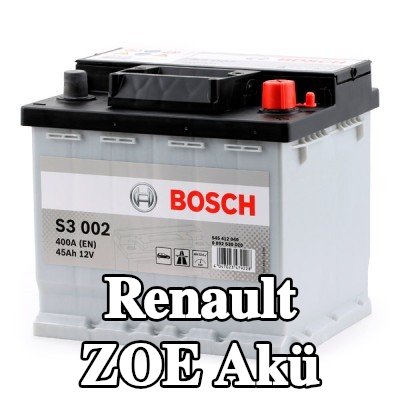 BOSCH Akü S3, 002 — Renault Zoe
