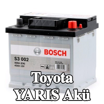 BOSCH Akü S3, 002 — 2002 Toyota Yaris