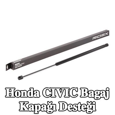 RIDEX Bagaj kapağı desteği 596, 5mm — 2016 Honda Civic