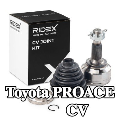 RIDEX طقم مفصل CV جانب العجلة — 2016 Toyota Proace
