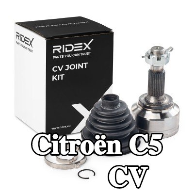 RIDEX طقم مفصل CV جانب العجلة — 2012 Citroën C5