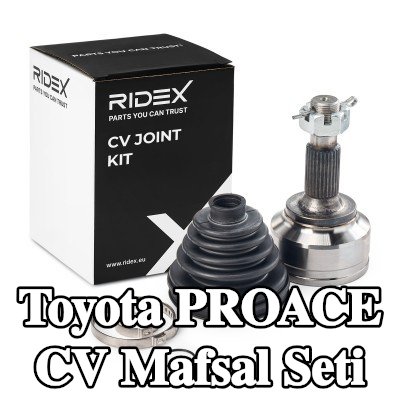RIDEX Tekerlek tarafı CV mafsal kiti — 2016 Toyota Proace