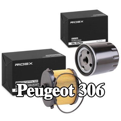 RIDEX مجموعة الفلاتر — Peugeot 306