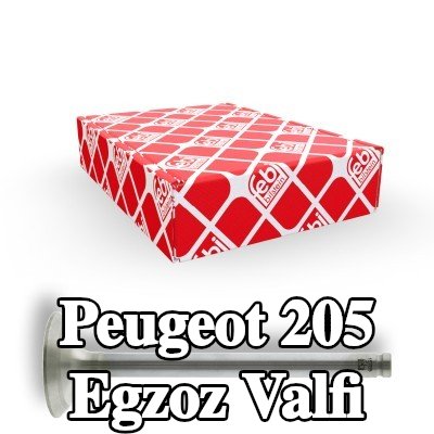 FEBI BILSTEIN Egzoz valfi — Peugeot 205