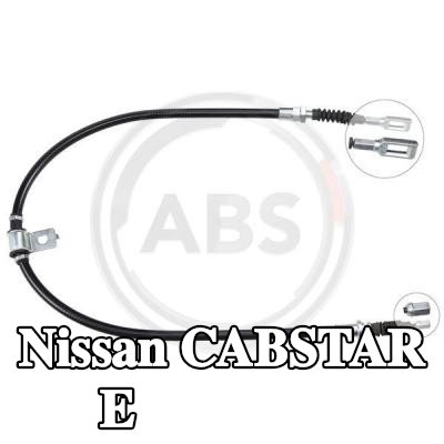 A.B.S. كابل فرامل اليد 896mm — Nissan Cabstar E