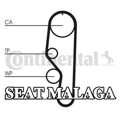 CONTITECH عدد أسنان حزام التوقيت: 112 — SEAT Malaga