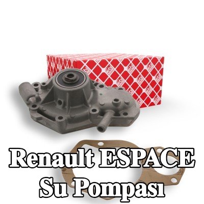 FEBI BILSTEIN Conta/sızdırmazlık elemanlı su pompası — 1990 Renault Espace