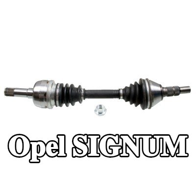 FEBI BILSTEIN عمود الدفع للمحور الأمامي الأيمن, مع صمولة — Opel Signum