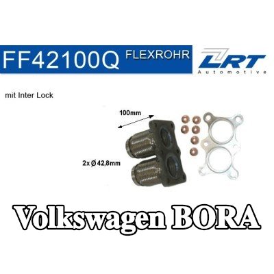 LRT أنبوب إصلاح، المحول الحفاز — Volkswagen Bora