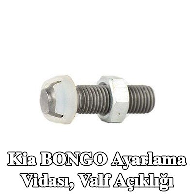 BSG Ayarlama vidası, valf açıklığı — Kia Bongo